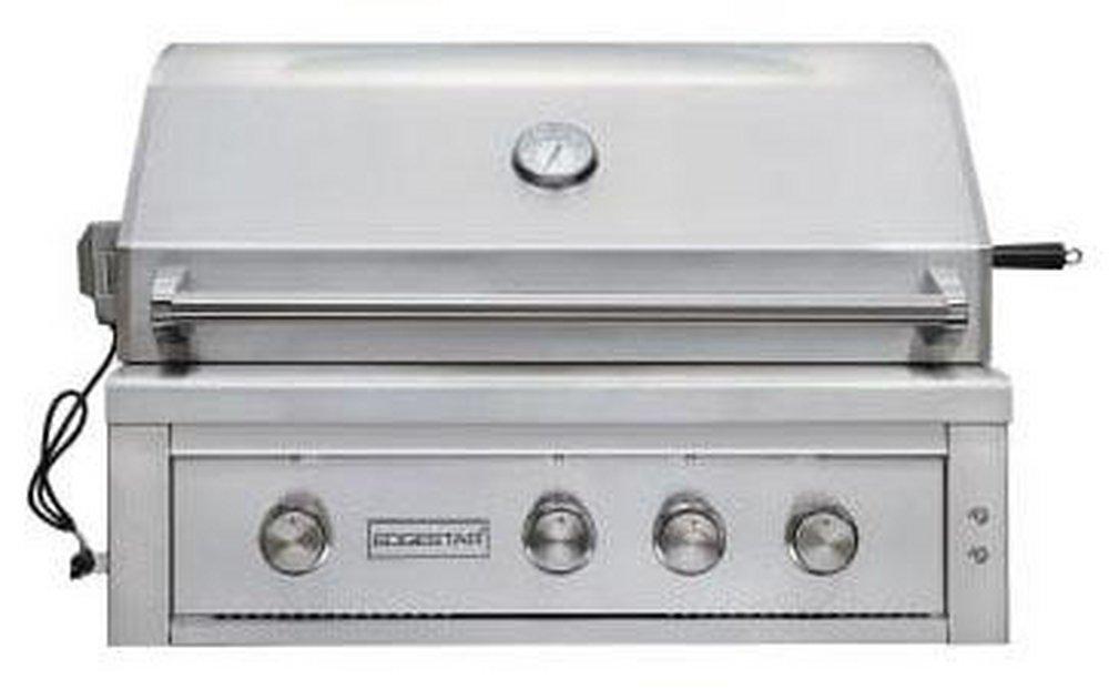 Edgestar Stainless Steel 36 in. 4-Burner Built-in Grill in Stainless Steel 