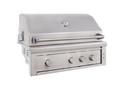 Edgestar Stainless Steel 36 in. 4-Burner Built-in Grill in Stainless Steel 