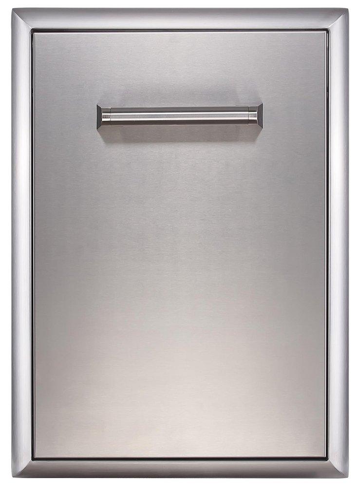 Edgestar Stainless Steel Waste Receptacle in Stainless Steel 