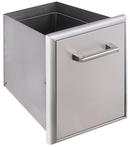 15-3/4 in. Waste Receptacle in Stainless Steel