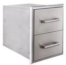 16 in. Drawer in Stainless Steel