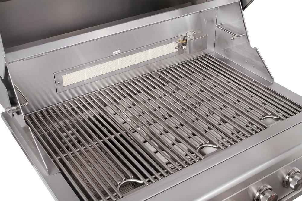 Edgestar Stainless Steel 42 in. 4-Burner Built-in Grill in Stainless Steel 