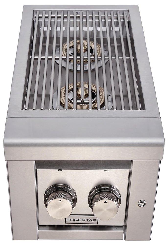 Edgestar Stainless Steel Burner in Stainless Steel 