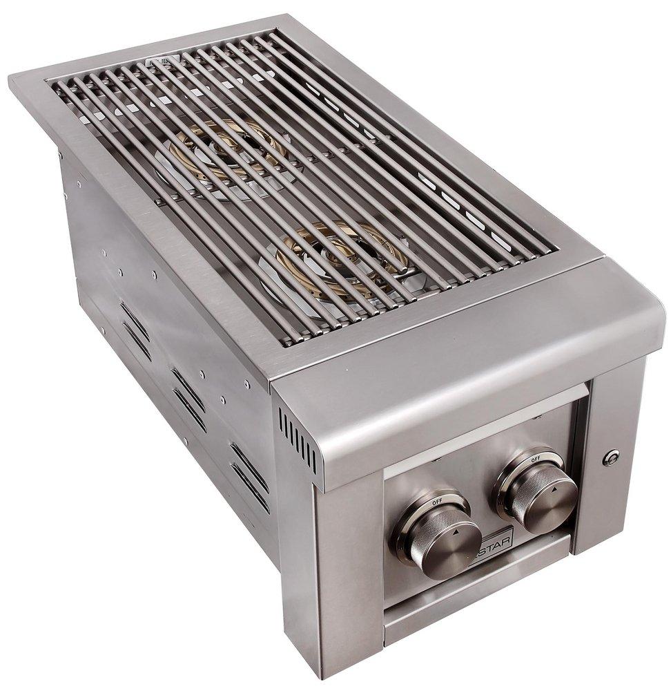 Edgestar Stainless Steel Burner in Stainless Steel 