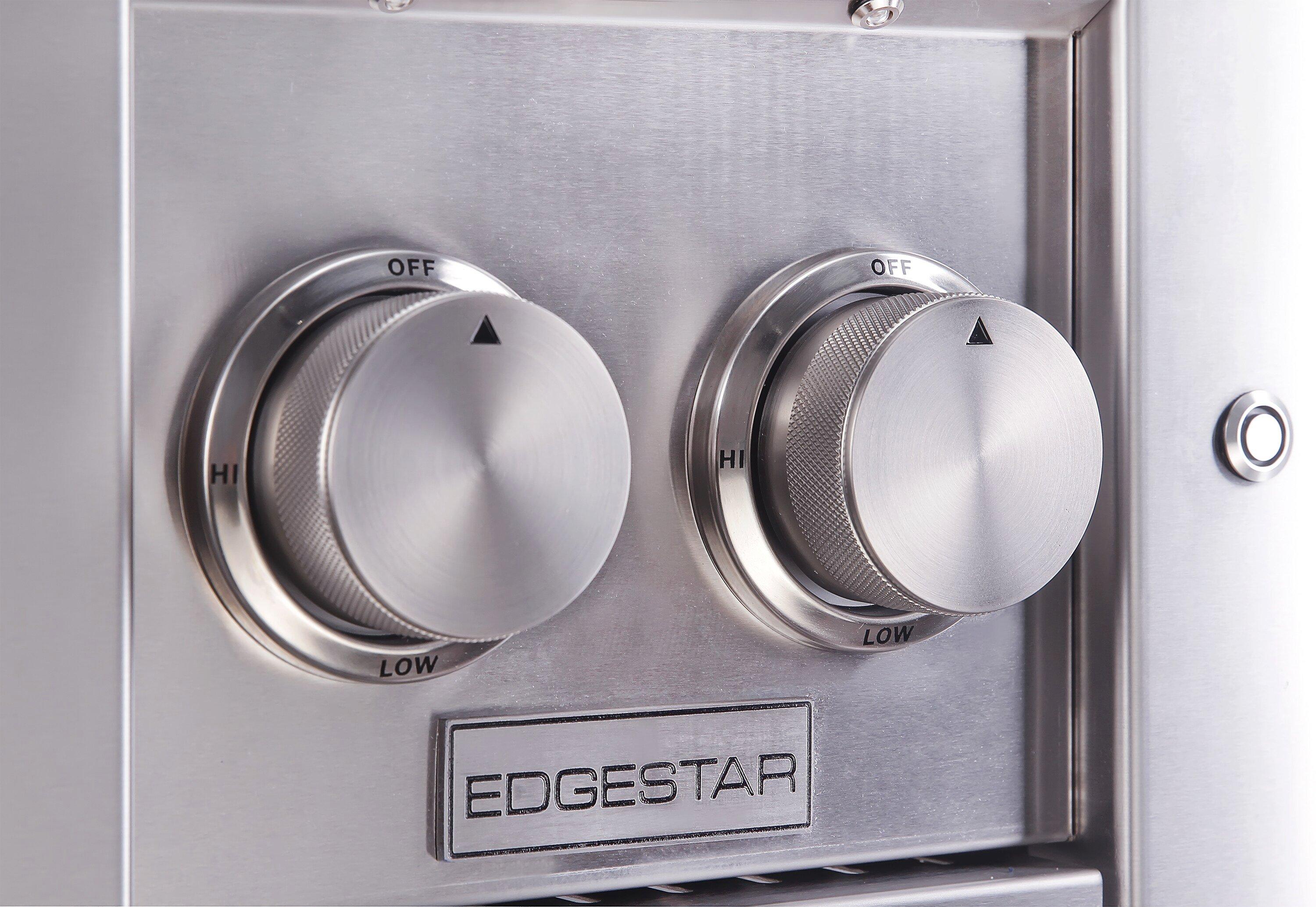 Edgestar Stainless Steel Burner in Stainless Steel 