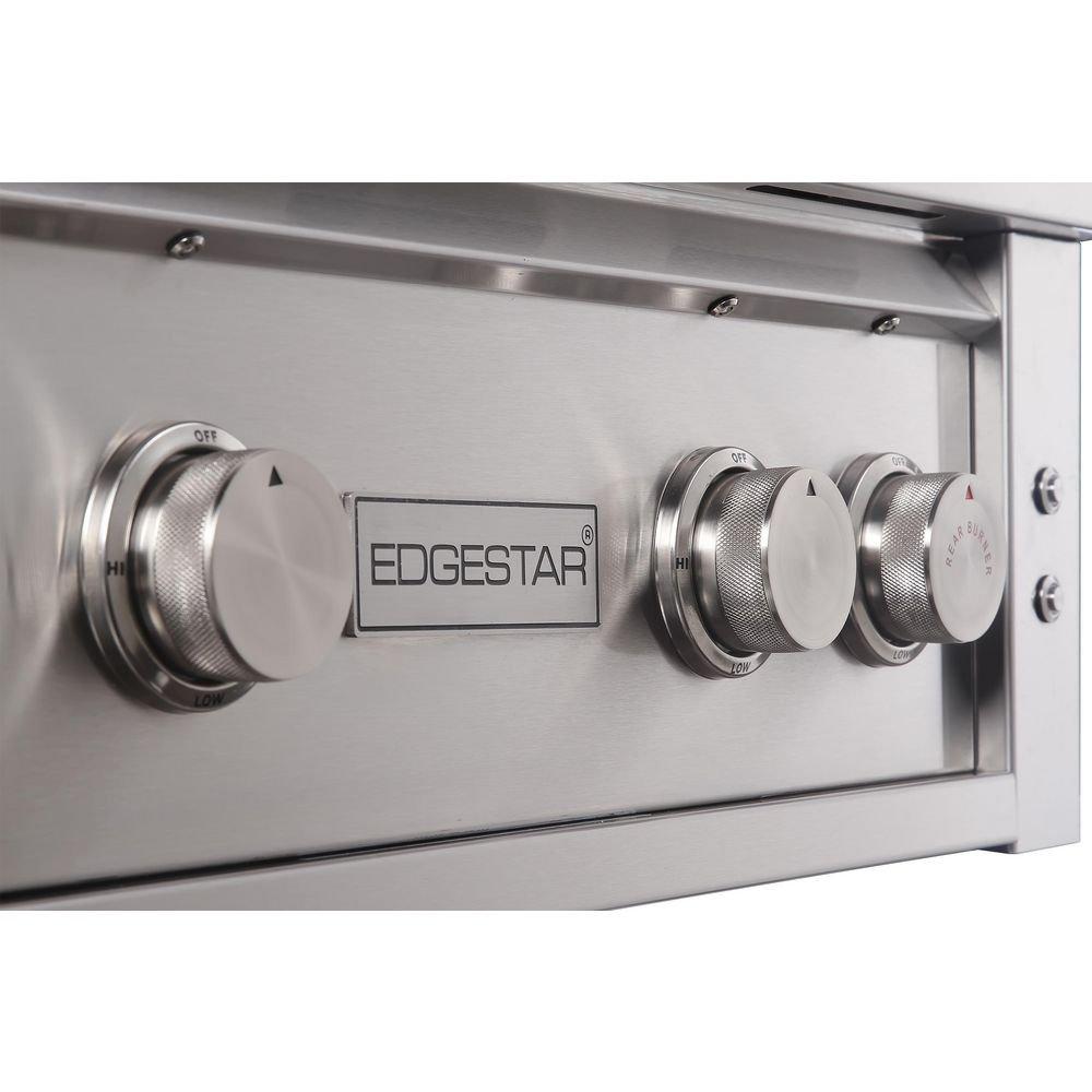 Edgestar Stainless Steel 30 in. 3-Burner Built-in Grill in Stainless Steel 