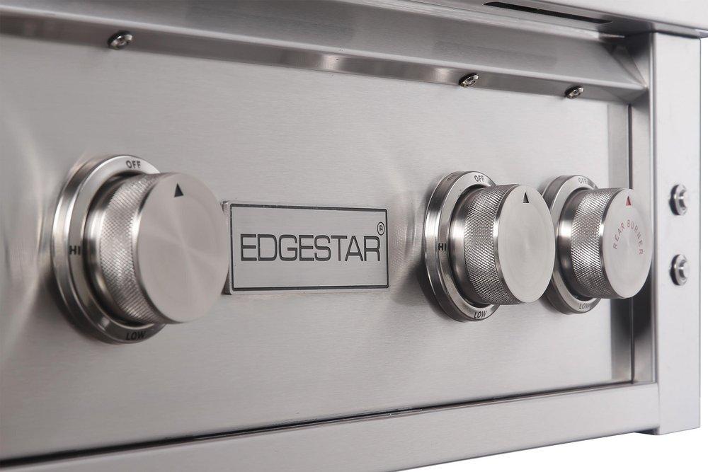 Edgestar Stainless Steel 30 in. 3-Burner Built-in Grill in Stainless Steel 