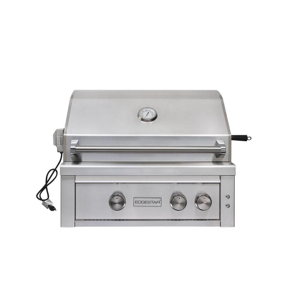 Edgestar Stainless Steel 30 in. 3-Burner Built-in Grill in Stainless Steel 