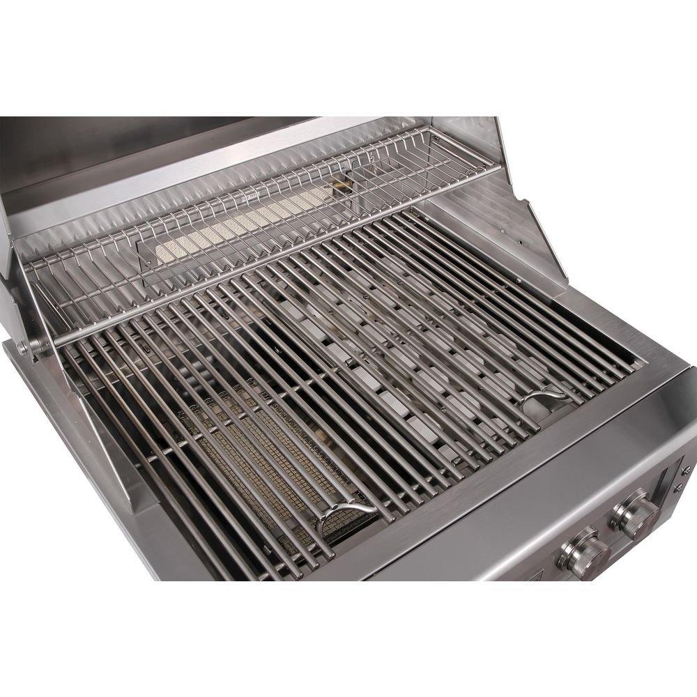 Edgestar Stainless Steel 30 in. 3-Burner Built-in Grill in Stainless Steel 
