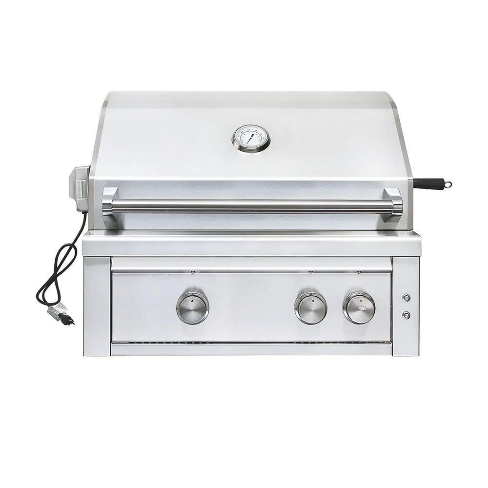 Edgestar Stainless Steel 30 in. 3-Burner Built-in Grill in Stainless Steel 