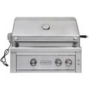 30 in. 3-Burner Natural Gas Built-in Grill in Stainless Steel