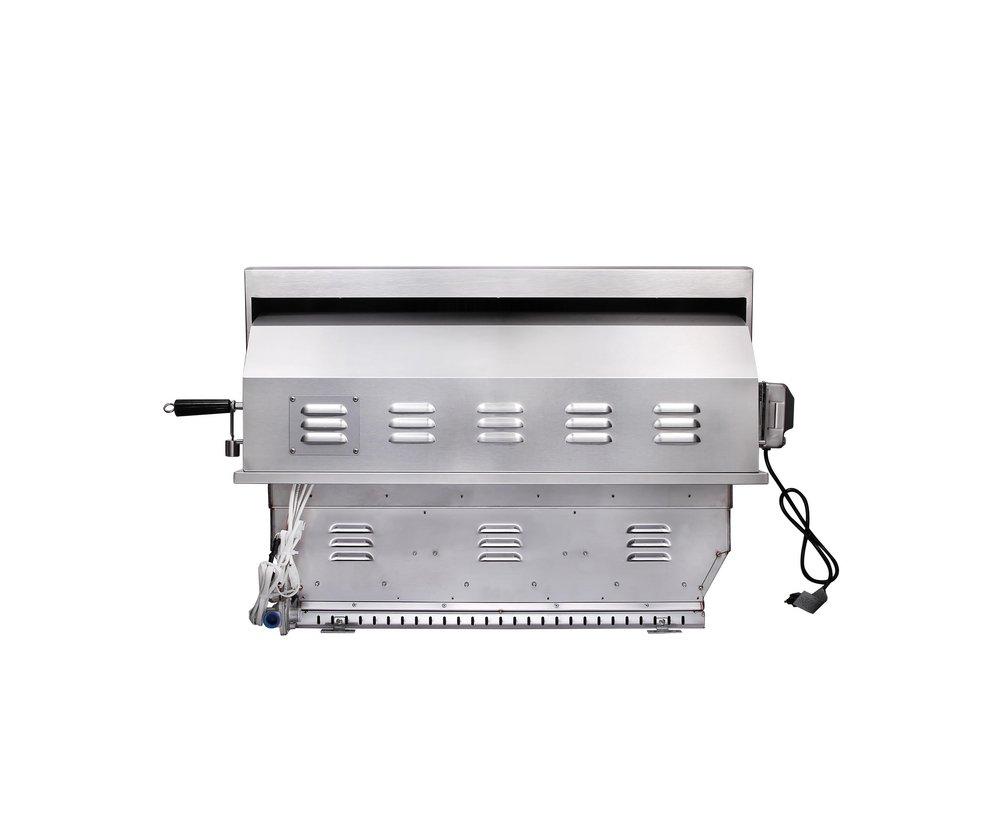 Edgestar Stainless Steel 36 in. 4-Burner Built-in Grill in Stainless Steel 