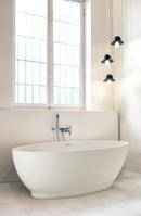 MTI Whirlpools&reg; White Gloss 64-3/8 x 34-1/2 in. Freestanding Bathtub 