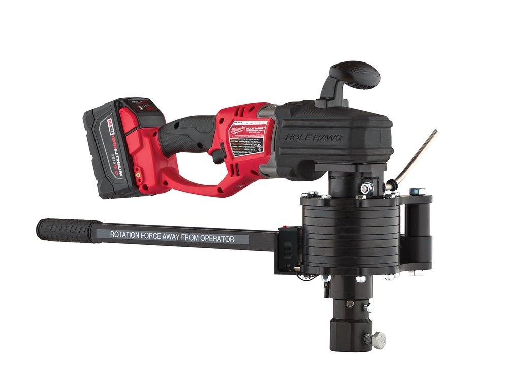 HydroVerge Hydrant Flusher, Charger, Battery, 5-Point Socket, Storage, Grease Zerk and Wrench 