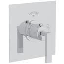 ROHL&reg; Polished Chrome 2 gpm Wall Mount Thermostatic Valve Trim with Single Metal Lever Handle for 1005N Thermostatic Rough Valve 