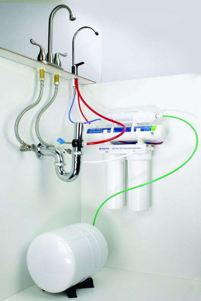 Pentair&reg; 4 STAGE GRO REVERSE OSMOSIS SYSTEM 