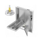 Bradley Corporation NPT 5.1 gpm Barrier-Free Recessed Mount Drench Shower and Halo Eye or Face Wash 