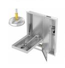Bradley Corporation Floor Mounted Concealed Barrier Free Eye/Face Wash & Drench Shower Extended Showerhead Tailpiece 