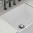 Elkay White 24-3/8 x 19-5/8 in. Fireclay Single Bowl Farmhouse Kitchen Sink 