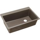 33 x 22 in. No Hole Composite Single Bowl Drop-in Kitchen Sink in Greige