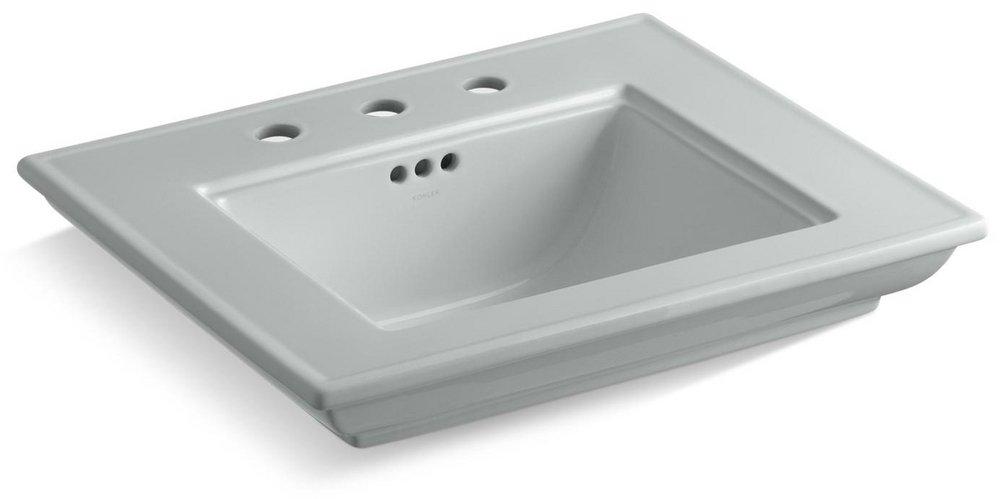 KOHLER Ice&trade; Grey Pedestal Vessel 