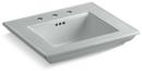 KOHLER Ice&trade; Grey Pedestal Vessel 