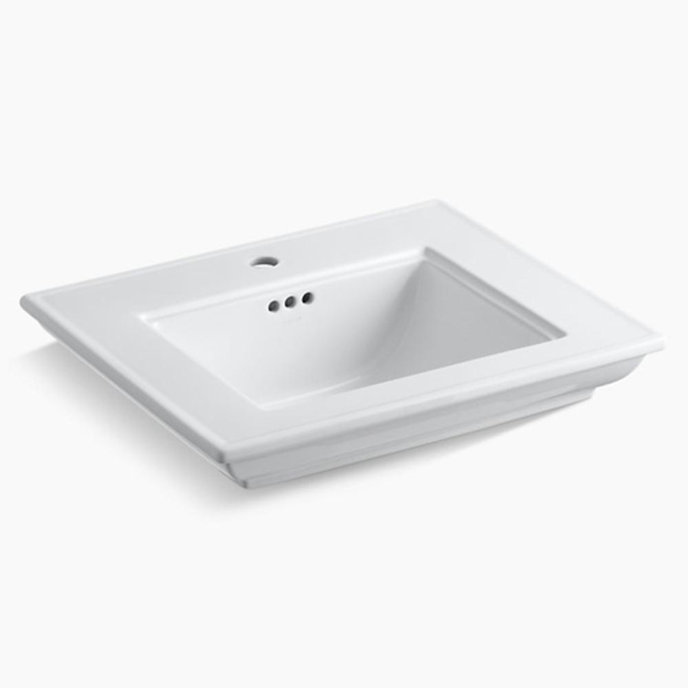 KOHLER White Pedestal Vessel 