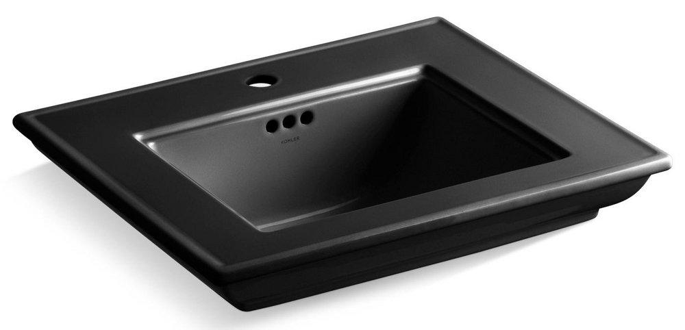 KOHLER Black Black&trade; Pedestal Vessel 