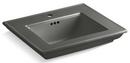 KOHLER Thunder&trade; Grey Pedestal Vessel 