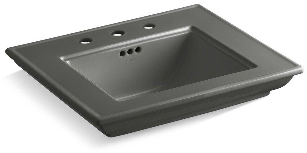 KOHLER Thunder&trade; Grey Pedestal Vessel 