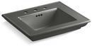 KOHLER Thunder&trade; Grey Pedestal Vessel 