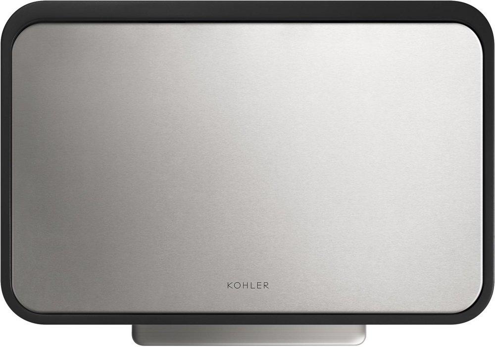 KOHLER Stainless Steel 13 gal Trash Can 