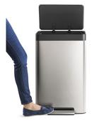 KOHLER Stainless Steel 13 gal Trash Can 