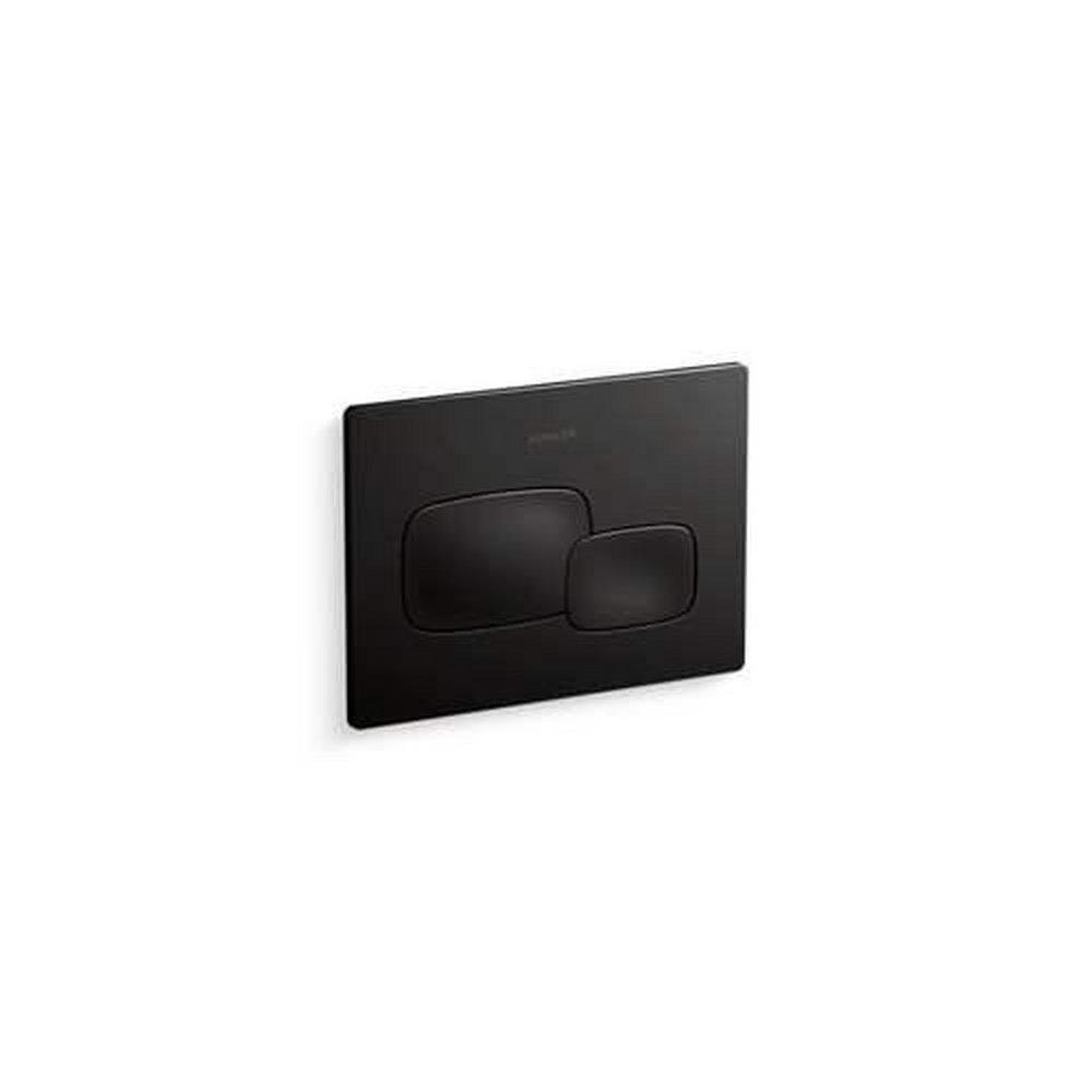KOHLER Black Black&trade; Flush Actuator Plate for K-18829-NA 2 x 4 in. In-Wall Tank and Carrier System 