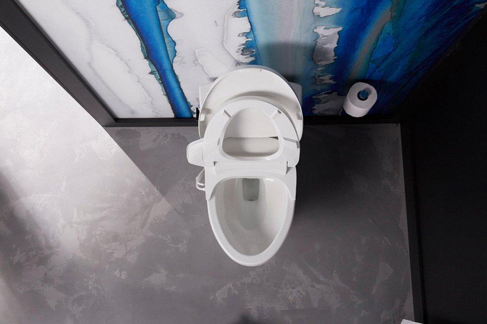 KOHLER Biscuit Elongated Closed Front with Cover Toilet Seat 