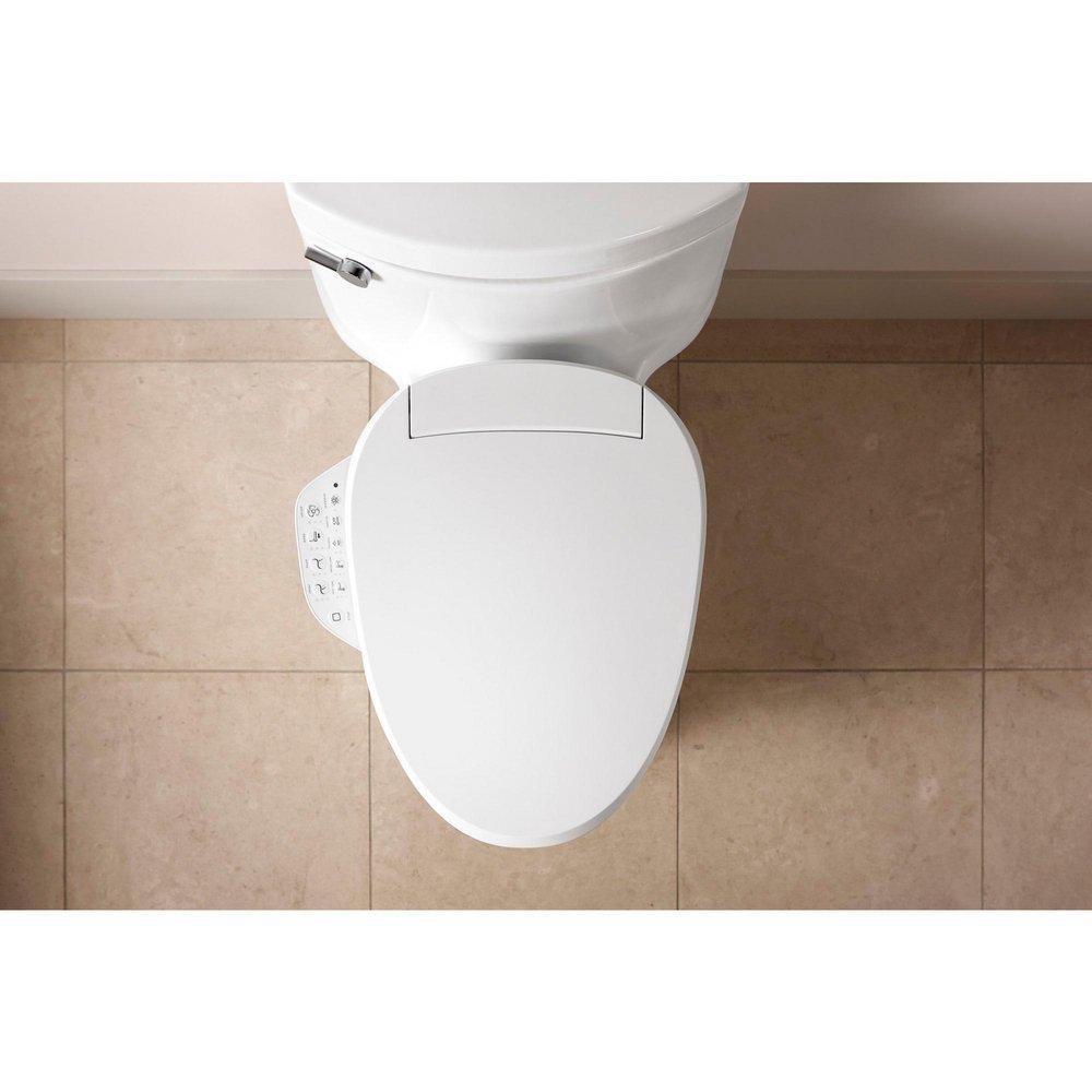 KOHLER Biscuit Elongated Closed Front with Cover Toilet Seat 