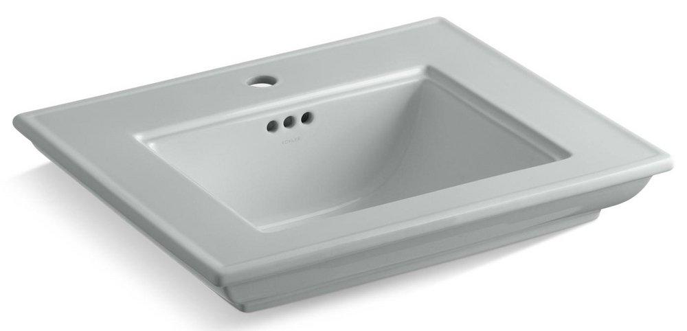 KOHLER Ice&trade; Grey Pedestal Vessel 
