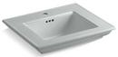 KOHLER Ice&trade; Grey Pedestal Vessel 