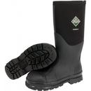 Size 5 Neoprene and Nylon Chore Steel Toe Boot in Black