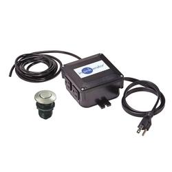 4-3/8 in. Air Switch in Satin Nickel