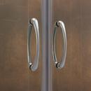 DreamLine Brushed Nickel 76-3/4 x 60 in. Semi-Framed Sliding Shower Door with Base Kit 