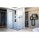 DreamLine Brushed Nickel 72 x 30 in. Frameless Shower Screen 