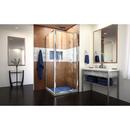 DreamLine Chrome 72 x 32-7/16 in. Semi-Framed Pivot Shower Enclosure 