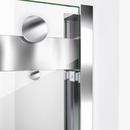 DreamLine Brushed Nickel Semi-frameless Sliding Shower Door 