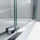 DreamLine Brushed Nickel Semi-frameless Sliding Shower Door 