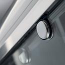 DreamLine Brushed Nickel/White 78-3/4 x 60 in. Frameless Sliding Shower Door with Base Kit 