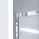 DreamLine Chrome/White 60 in. Tub & Shower Door 
