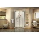 DreamLine Chrome 36 x 36 x 76-3/4 in. Corner Shower Unit 