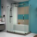 DreamLine Tuxedo 76 x 34-1/2 in. Frameless Sliding Shower Door 