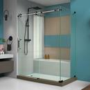 DreamLine Tuxedo 76 x 34-1/2 in. Frameless Sliding Shower Door 